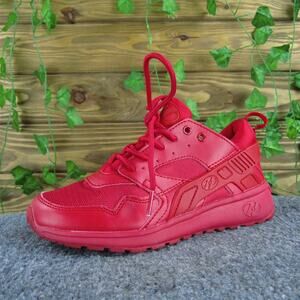 Heelys Sneaker Boys Y‎ 3 Medium Athletic Red Synthetic Lace Up